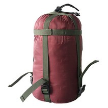 미군침낭 베이스침낭 군용침낭 혹한기침낭 야외 슬리핑 백 압축 자루 의류 잡화 Drawstring 보관 주머니 캠, 01 Wine red