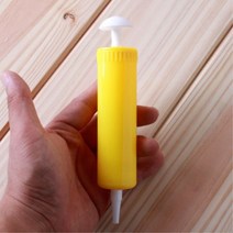 휴대용 튜브 풍선 공기 바람 주입기 미니 휴대용 손펌프 에어펌프 풍선 바람펌프 2개