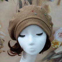 루이엘 <연못> 2022FW신상 외출용 편안한모자 가벼운 실내용 모직베레 울베레모자