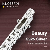 웨딩 여성 럭셔리 노블레스 아름다움 KNOBSPIN 925 스털링 실버 모이사나이트 테니스 목걸이 여성용 4mm 다이아몬드 GRA 인증서 넥 체인 파인 쥬얼리 3년 애프터 서비스