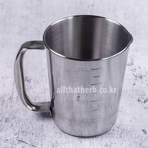 올댓허브 스텐 비이커 비누용 비이커 1L 2L. 3L 5L