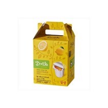 꽃샘 꿀유자차S 1kg 191038, 꽃샘 꿀레몬차 포션 15개입