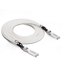 [화이트] 컬러 10G SFP DAC 케이블 시스코 SFPH10GBCU0.5M 유비퀴티 유니파이 디링크 슈퍼마이크로 넷기어 미크로틱 포티넷용 트위낵스 0.5m(1.6피트), 4m, White