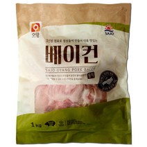 상세설명참조 사조오양 베이컨 파지 1kg, 단품, 단품