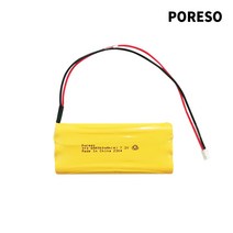 포레소 예비전원 소방용 배터리 3+3 AA 7.2V 900mAh 5264 RR