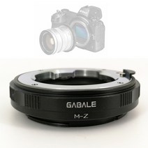 렌즈 마운트 어댑터 링 lm ai nf ef cy lr m42 md to z for leica canon eos nikon contax lens to z9 z7ii z6ii z7, eos-z ef-z