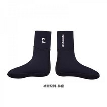 106852 잠수양말 클로로프렌 고무 남녀 자유 잠수 덧신 보온잠수복 다이비슈트, XS (34/35)
