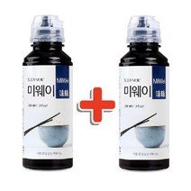 씨놀 천연조미료 미웨이 산화현상방지 350ml 2통 +마스크팩