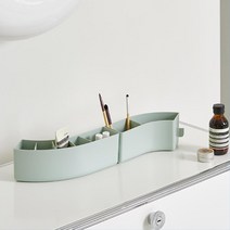 아이방 미술실 공부방 수납넉넉 펜꽂이 문구정리함, IVORY