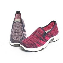 프롬슈 [프롬슈] 믹스패턴 여성슬립온 발편한 여자스니커즈