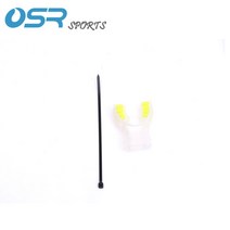 스쿠버 다이빙 안전 실리콘 마우스피스 레귤레이터 2 단계 스노클링용, 04 Clear-Yellow