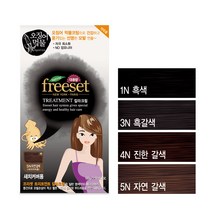 (주)네오메디칼 본사 오징어먹물 대용량 염색약 프리셋트리트먼트칼라크림, 5N자연갈색