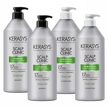 케라시스 두피 클리닉 샴푸 980ml 2개 + 린스