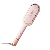 전기 헤어 컬링 아이언 세라믹 전문 2 배럴 경기자 계란 롤 물 리플 헤어 스타일링, 분홍색, 우리를