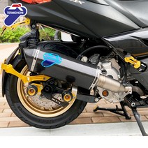 2022 XMAX300 머플러 튜닝 슬립온 떼르미뇨니 카본 산소센서 21-22, 머플러 카본 단품