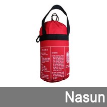 드로우백 구명줄 투척용 구조 구명 로프 6mm*20m, 단품