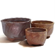 세발주물럭화분 인테리어화분 다육화분 3속 1set