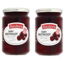 Baxters 벡스터 베이비 비트 루트 피클 절임 Baby Beetroot 340g 2팩, 1세트