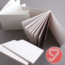 스크랩북 미니북 (5p/10p) 빅사이즈북 (3p/5p) 책만들기 북아트 하드보드지 스티커북, 미니북(5P)-1개