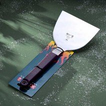 불판 청소 스크래퍼 고깃집 청소용 녹제거 스테인레스, 철판구이 주걱 (단가 1개)