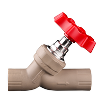 슬루스밸브 OSY밸브 배관 정원 흐름 파이프 PVC 관개, PPR 풀 보어 글로브 밸브 20 (1박스)