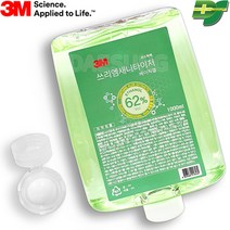 3M 손소독제 사각 리필 1000ml 1L 새니타이저, 1개