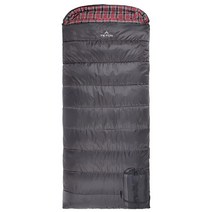 TETON 테톤 Sports CELSIUS 셀시어스 25F 침낭 XL, Left Zip, Grey