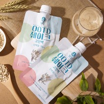 OOTD 식사대용 단백질 쉐이크 체중조절 한끼 식단 단백질파우치 50g, 10개