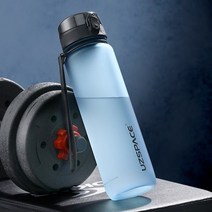 도자기 유리 오브제 꽃병 화병 엔틱 디퓨저병 물병 500ml 1000ml bpa 무료 누출 방지 휴대용 음료 병 스포츠 체육관 친환경, 빙하 블루