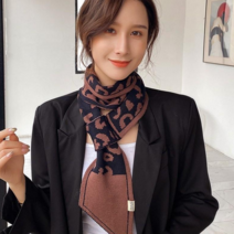 [엔젤D] 여성 고리 슬림 롱 니트 목도리