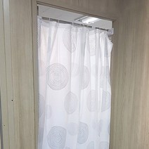 일자형 고정형 커튼봉 원형 사각 길이선택 70~120cm 110~200cm 140~260cm 샤워커튼봉 다용도 커튼봉 공간분리 커튼봉, 사각형 110~200cm