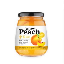 조이웰 황도 병조림, 345g, 1개