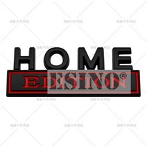 자동차 스타일링 크리에이티브 3D Sh * tbox 에디션 금속 크롬 아연 합금 접착 엠블럼 장식 배지 재미있는, 04 Style 4