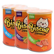 [냥냥이멍멍이]너를 위한 디저트 고양이 비스킷 비스켓 캣닢이 들어간 간식 3가지맛 1세트, 2세트