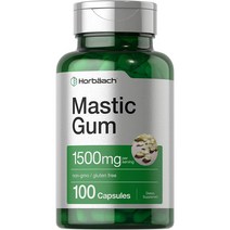 Horbaach 호바흐 매스틱검 1 500mg 100캡슐 글루텐 프리, 상품선택