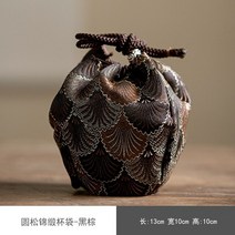 티코지 차 cozies 여행 휴대용 저장 가방 패키지 차 세트 찻주전자 빠른 컵 피크닉, d 13x10x10cm, D 13X10X10CM, 1개