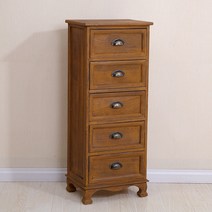 레트로 오동나무 원목 3 4 5단 서랍장 협탁 침실 침대 소파 옆 수납장 빈티지 긴 베드장 머릿장 쇼파 우드 엔틱 캐비닛 모듈 아이방, G. 3단(오동나무,방수,방습,45*30*62cm)