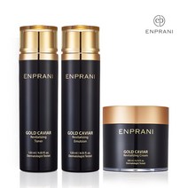 엔프라니 골드 캐비어 2종세트+대용량 탄력크림200ml