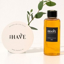 [더해브 디퓨저 리필] 실내용 인테리어 천연 에센셜 고급 디퓨저 150ml 리필용, 상세설명 참조, 제스트 그라시유/X