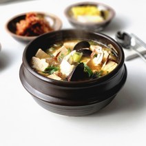 주방짱 국산 세제 세척가능 뚝배기 세제 무흡수 무균열 게르마늄 초강도 내열 뚝배기, 게르마늄 뚝배기 3호