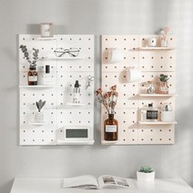 스텐타공판 스탠드타공판 책상타공보드 타공판악세사리 타공판스탠드 미니타공판, 그레이