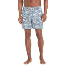 Quiksilver 남성용 표준 루즈 웨이 발리 수영 트렁크 보드쇼츠 은은한 그린 루즈웨이 바이, X-Large, Ensign Blue Loose Ways Vy