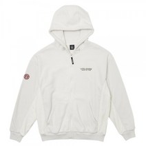 볼컴 남여공용 MEGA STONE 오버핏 우븐 플리스 기모 후드 집업