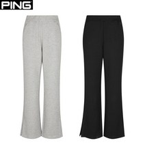 핑 핑(PING) 골프웨어 봄 여성 밴딩 밑단 트임 부츠컷 팬츠 121B1PF371_GYBK