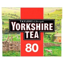 커피대용차 영국드립백 요크셔 차 티백 따뜻한차 Yorkshire 80 per pack, 2세트