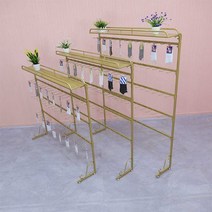 쥬얼리 진열대 매대 귀걸이 소품 악세서리, 상세 페이지 참고, 흰색100길이180높이5층(고리50개)