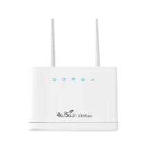 유심라우터 LTE라우터 와이파이 r311pro 4g5g lte 300mbps 4g wifi 무선 sim 카드 슬롯 포함 외부 안테나 리피터 us 플러그, 하얀