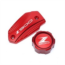 오토바이 부품가와사키 Z900 Z650 Z 2013-2022 오토바이 CNC 리어 & 프론트 브레이크 액 리저버 캡 실린더, 02 Z900 Red, 02 Z900 Red