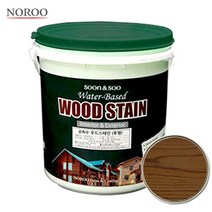 노루페인트 친환경 프리미엄 오일스테인 순앤수 우드스테인 3.5L, 호두나무색