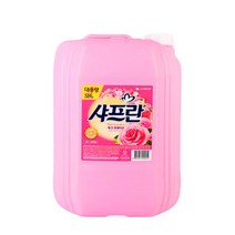 대용량 핑크센세이션 20L 섬유유연제 헹굼세제, 샤프란 핑크센세이션 20L